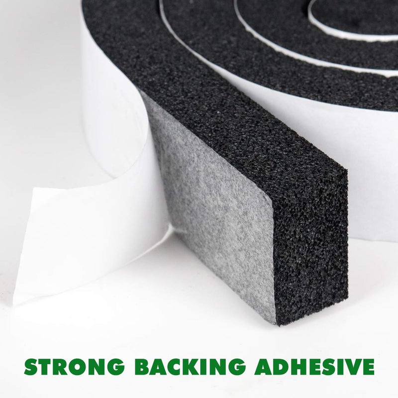 Forestchill Window Air Conditioner Foam Seal Tape with Strong Adhesive, 2 Inch Wide X 1 Inch Thick, High Resilience AC Insulating Foams Weather Strip, 6.5 Feet x 1 Roll - Image 4
